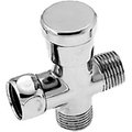 Deluxdesigns 5 in. Diverter Valve for Shower Arm - Polished Chrome DE1648178